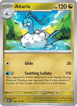 Altaria (Obsidian Flames #160)