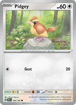 Pidgey (Obsidian Flames #162)