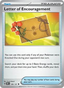 Letter of Encouragement (Obsidian Flames #189)