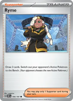 Ryme (Obsidian Flames #194)