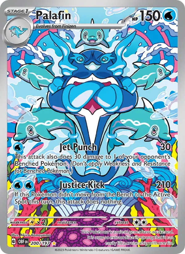 Palafin — Obsidian Flames #200 (Pokémon TCG card)