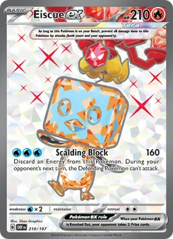 Eiscue ex (Obsidian Flames #210)