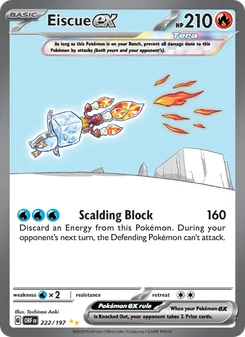 Eiscue ex (Obsidian Flames #222)