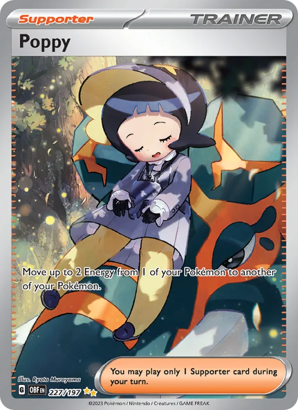 Poppy — Obsidian Flames #227 (Pokémon TCG card)