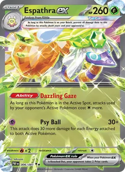 Espathra ex (Paldean Fates #006)