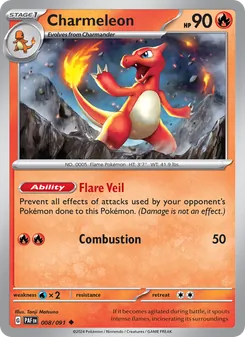 Charmeleon (Paldean Fates #008)