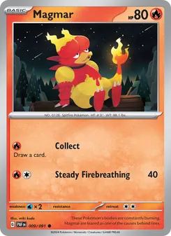 Magmar (Paldean Fates #009)