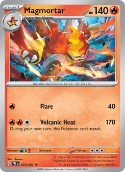 Magmortar (Paldean Fates #010)