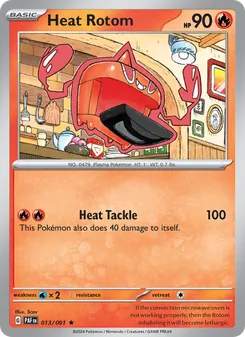 Heat Rotom (Paldean Fates #013)