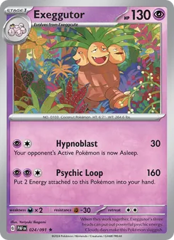 Exeggutor (Paldean Fates #024)
