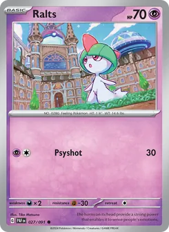 Ralts (Paldean Fates #027)