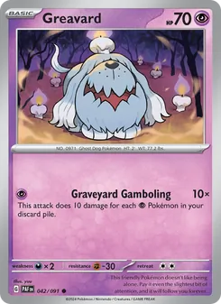 Greavard (Paldean Fates #042)