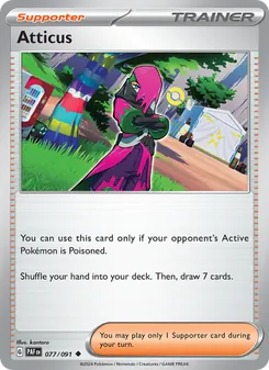 Atticus (Paldean Fates #077)