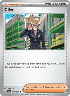 Clive (Paldean Fates #078)