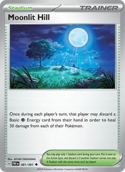 Moonlit Hill (Paldean Fates #081)