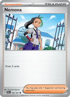 Nemona (Paldean Fates #082)
