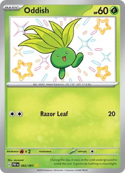Oddish (Paldean Fates #092)