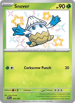 Snover (Paldean Fates #100)