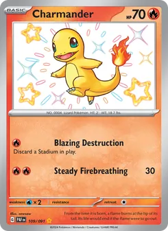 Charmander (Paldean Fates #109)