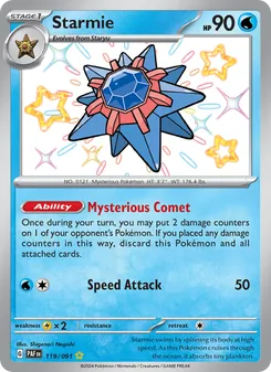 Starmie (Paldean Fates #119)