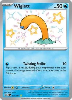 Wiglett (Paldean Fates #121)