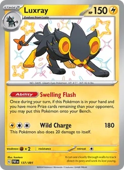 Luxray (Paldean Fates #137)