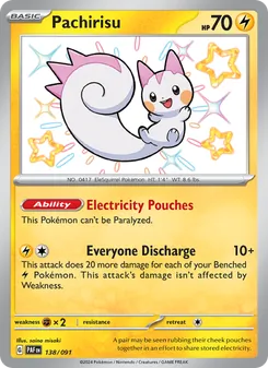Pachirisu (Paldean Fates #138)