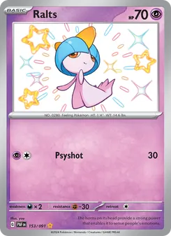 Ralts (Paldean Fates #153)