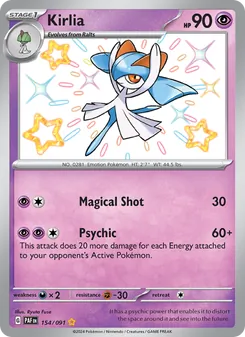 Kirlia (Paldean Fates #154)