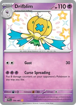 Drifblim (Paldean Fates #156)