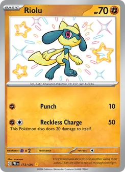 Riolu (Paldean Fates #173)