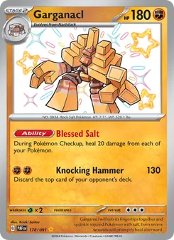 Garganacl (Paldean Fates #178)