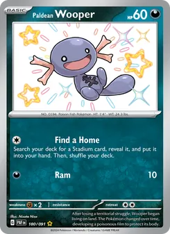 Paldean Wooper (Paldean Fates #180)
