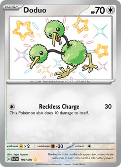 Doduo (Paldean Fates #199)