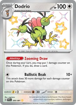 Dodrio (Paldean Fates #200)