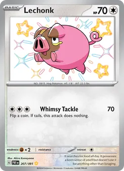 Lechonk (Paldean Fates #207)