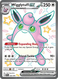 Wigglytuff ex (Paldean Fates #222)