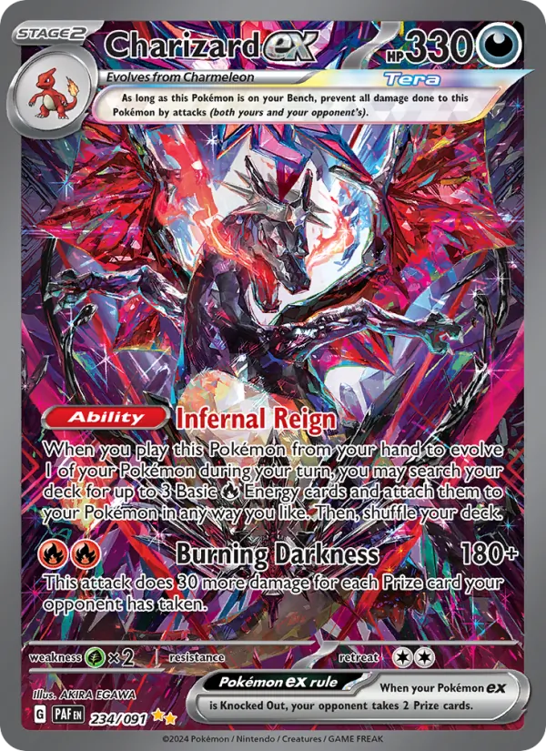 Charizard ex — Paldean Fates #234 (Pokémon TCG card)