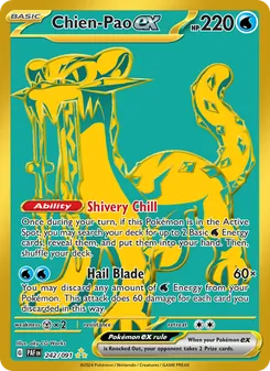 Chien-Pao ex (Paldean Fates #242)