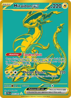 Miraidon ex (Paldean Fates #243)