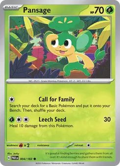 Pansage (Paradox Rift #004)