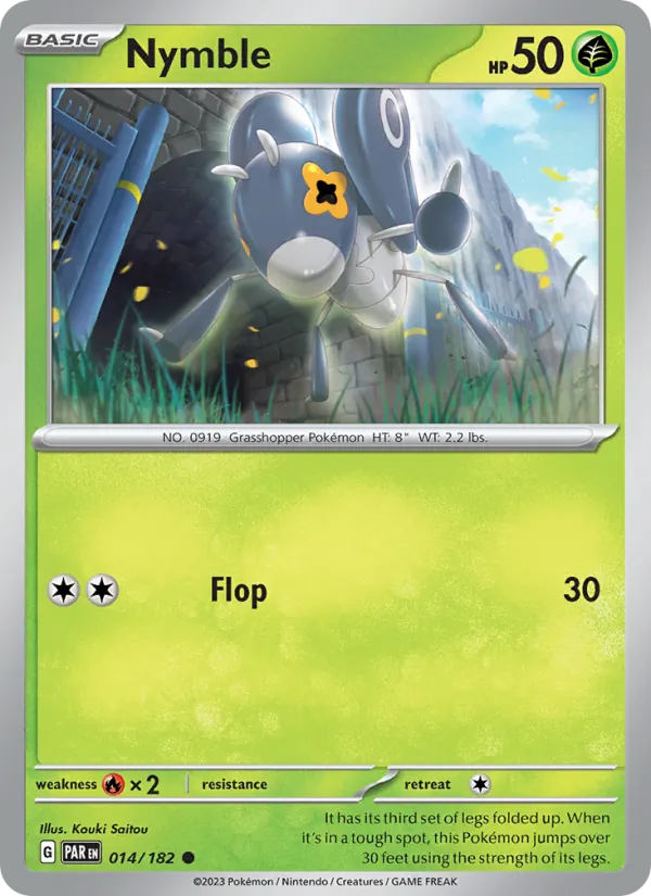 Nymble — Paradox Rift #014 (Pokémon TCG card)