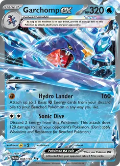 Garchomp ex (Paradox Rift #038)