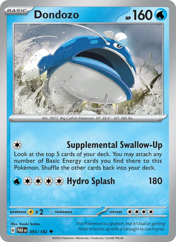 Dondozo — Paradox Rift #055 (Pokémon TCG card)