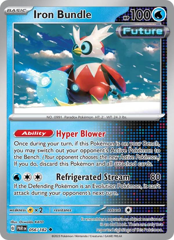 Iron Bundle — Paradox Rift #056 (Pokémon TCG card)