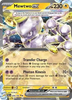 Mewtwo ex (Paradox Rift #058)