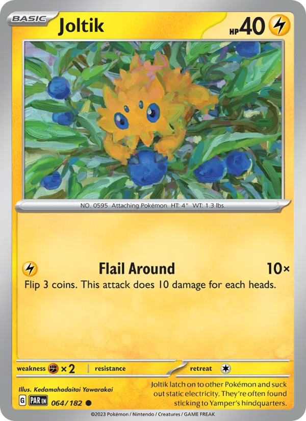 Joltik — Paradox Rift #064 (Pokémon TCG card)
