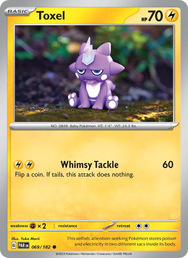 Toxel — Paradox Rift #069 (Pokémon TCG card)