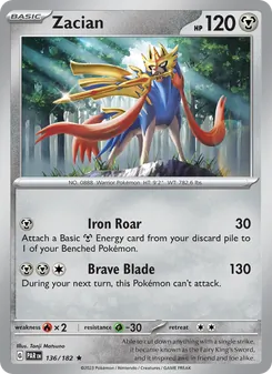 Zacian (Paradox Rift #136)