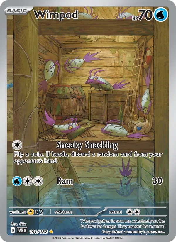 Wimpod — Paradox Rift #191 (Pokémon TCG card)